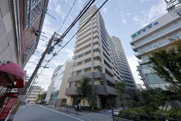 イニシア上町台筆ヶ崎の外観（北西側から）