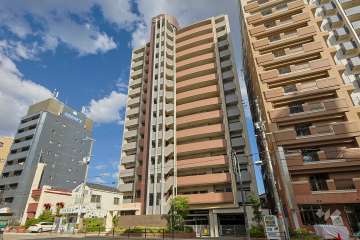 キングマンション天王寺舟橋町の外観（南西側から）