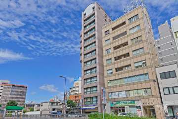 ラルゴ上汐の外観（南東側から）