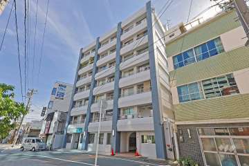 勝山タウンハイツの外観（北西側から）
