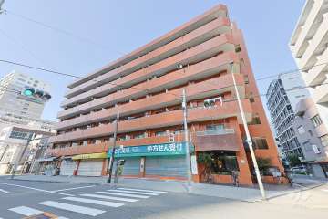 ライオンズマンション上本町第3の外観（北東側から）