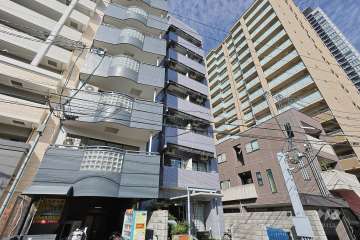 ネオアージュ玉造の外観（南東側から）