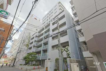 上本町東シティハウスの外観（北東側から）
