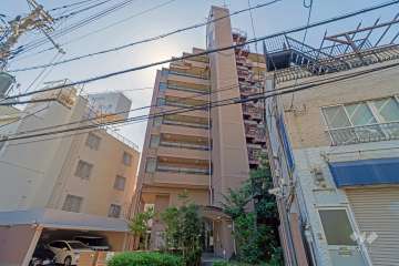 朝日プラザ天王寺パサージュの外観（北側から）