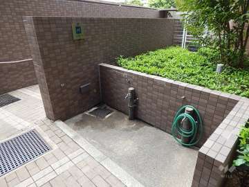 ペット足洗い場