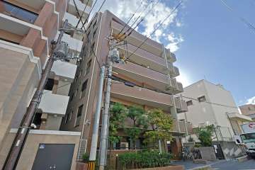 ユニアルス真田山南の外観（北東側から）