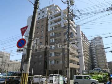 茨木市駅前アーバンライフの外観（北西側から）