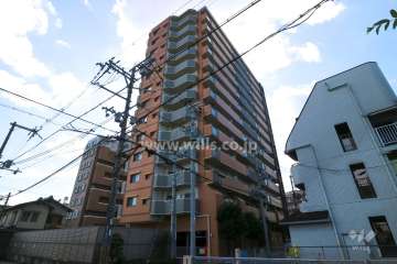 の藤和シティホームズ茨木春日の外観(北西側から)