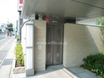 駐輪場の出入り口