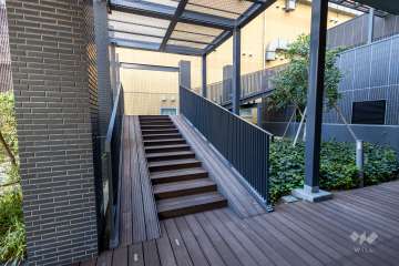 駐輪場出入り口