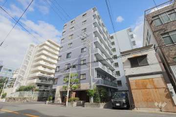 セザール難波西の外観（南西側から）