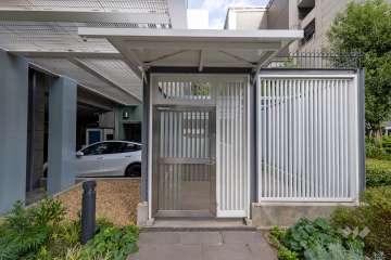 駐輪場の出入り口