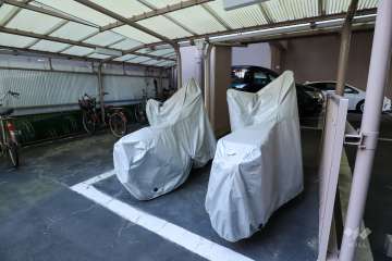 バイク置場