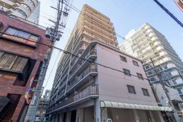 進和難波ハイライフの外観（北東側から）