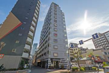 エステムコート難波ミューステージの外観（北西側から）