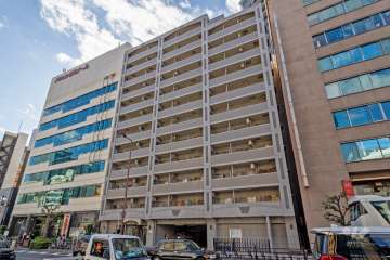 エスリード難波駅前の外観（北東側から）