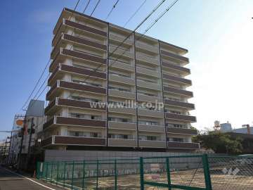 ブラームス池田満寿美町の外観（南西側から）