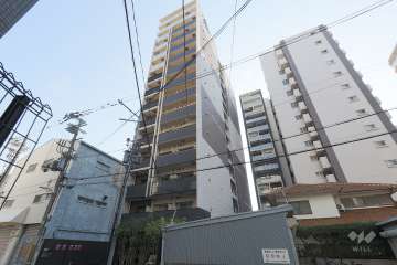 ソルテラス難波フロントの外観（北西側から）