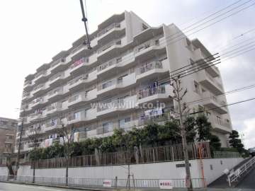 豊中向ヶ丘コーポラスの外観（北東側から）