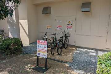 来客用駐輪場