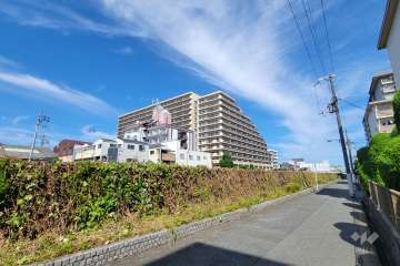 リバーガーデン森の城の遠景