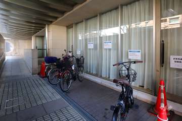 来客用駐輪場