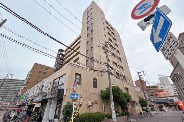パークプラザ森小路の外観（北西側から）