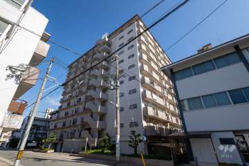 ハイマートすみれの外観（南西側から）