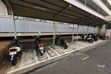 バイク置場