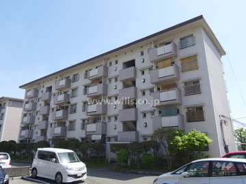 陽和台第4住宅7号棟の外観（北西側から）