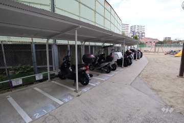 バイク置場