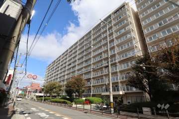 関目グリーンハイツの外観（C棟）（南西側から）