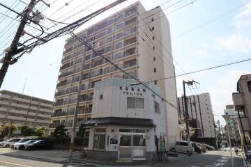 京橋第一コーポの外観（北側から）