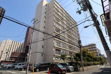 京橋第一コーポの外観（北西側から）