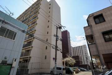京橋第一コーポの外観（北東側から）