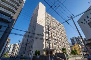 京橋第二コーポの外観（北西側から）