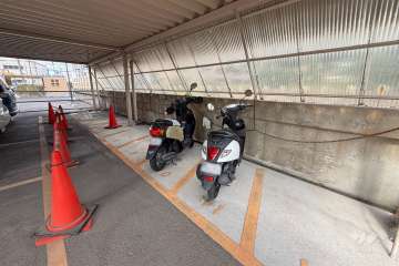 バイク置場