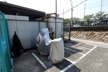 バイク置場