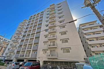 野江センチュリーマンションの外観（北西側から）