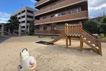 敷地に隣接する公園