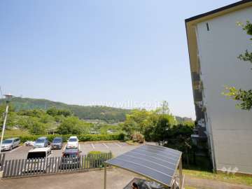 1号棟の北側は抜けています。