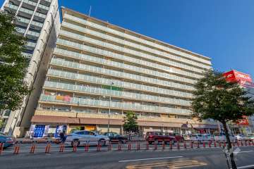 蒲生コーポの外観（西側から）