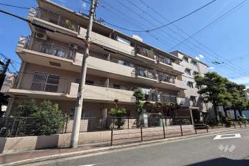朝日プラザ緑橋の外観（北西側から）