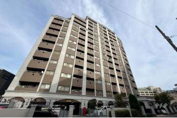 セレッソコート城東アクアヴェールの外観（西側から）