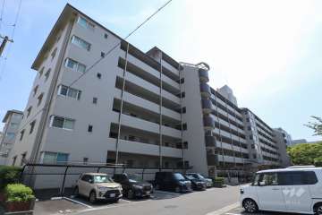 京橋南コーポ2号棟の外観（北東側から）