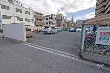 駐車場の出入り口