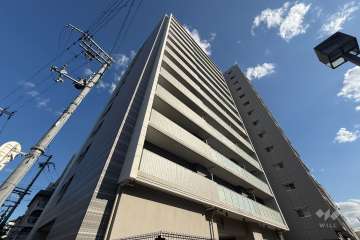 エスリード城東中央の外観（北西側から）