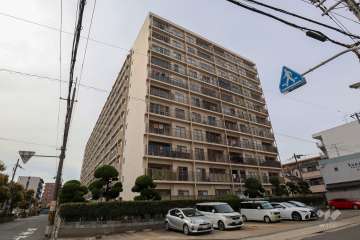 京橋コーポの外観（南東側から）