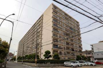 京橋コーポの外観（南東側から）