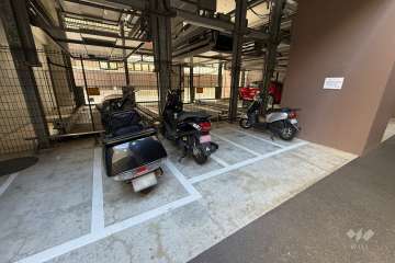 バイク置場